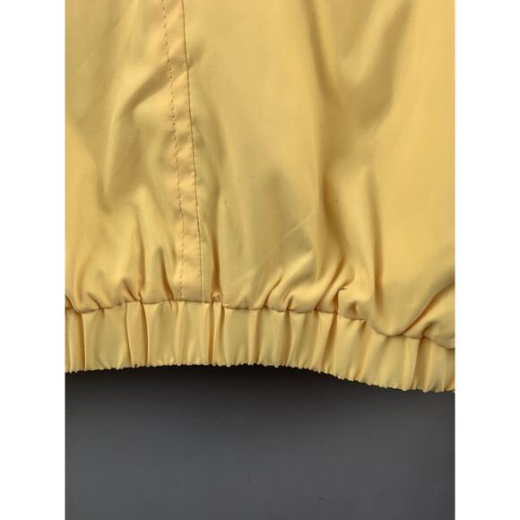 Aberdeen Collection Mens Medium Long Sleeve Full‎ Zip Yellow Pocket Bomber NWOT - Picture 6 of 8